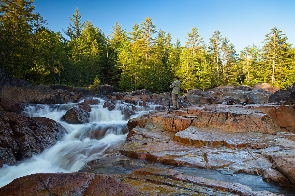 00288ADK July 2020 Dean crafting Blue Ledge Falls Display.jpg