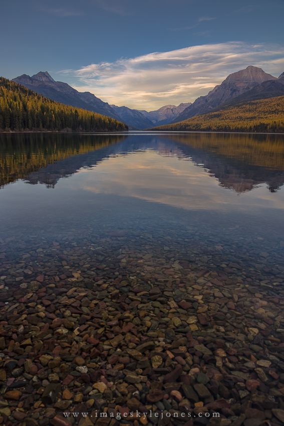 Bowman Lake and Rocks | Focal World