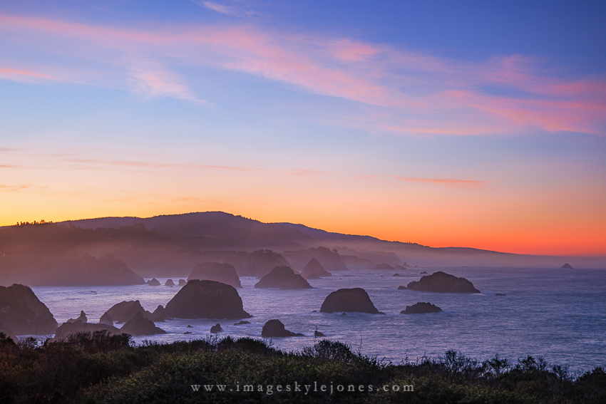 Mendocino Coast Morning Focal World