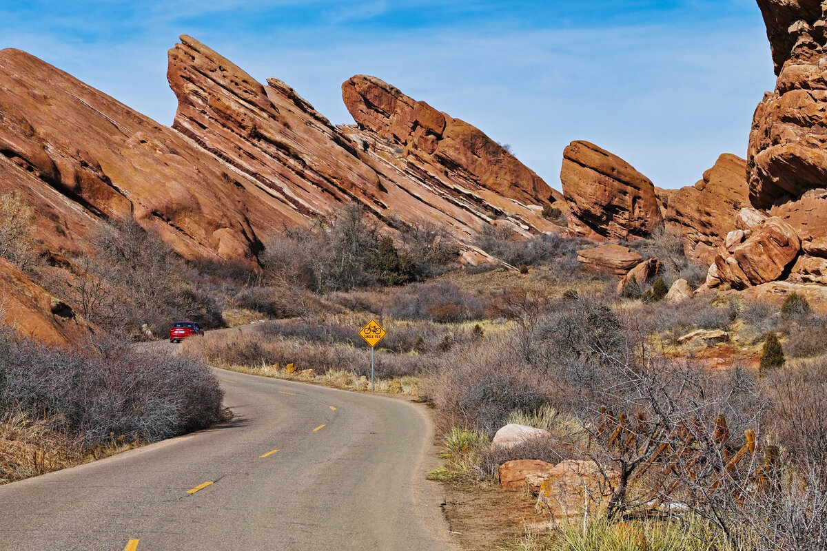 Road into Red Rocks Park | Focal World