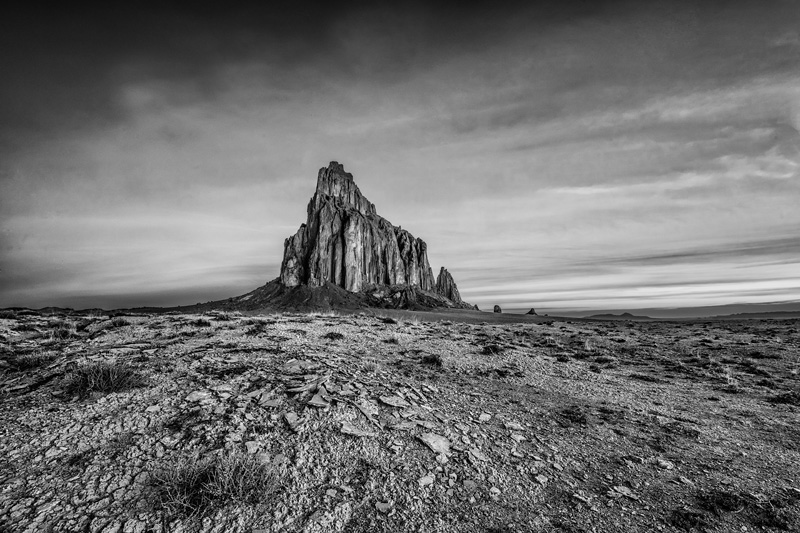 Shiprock Sunrise Focal World