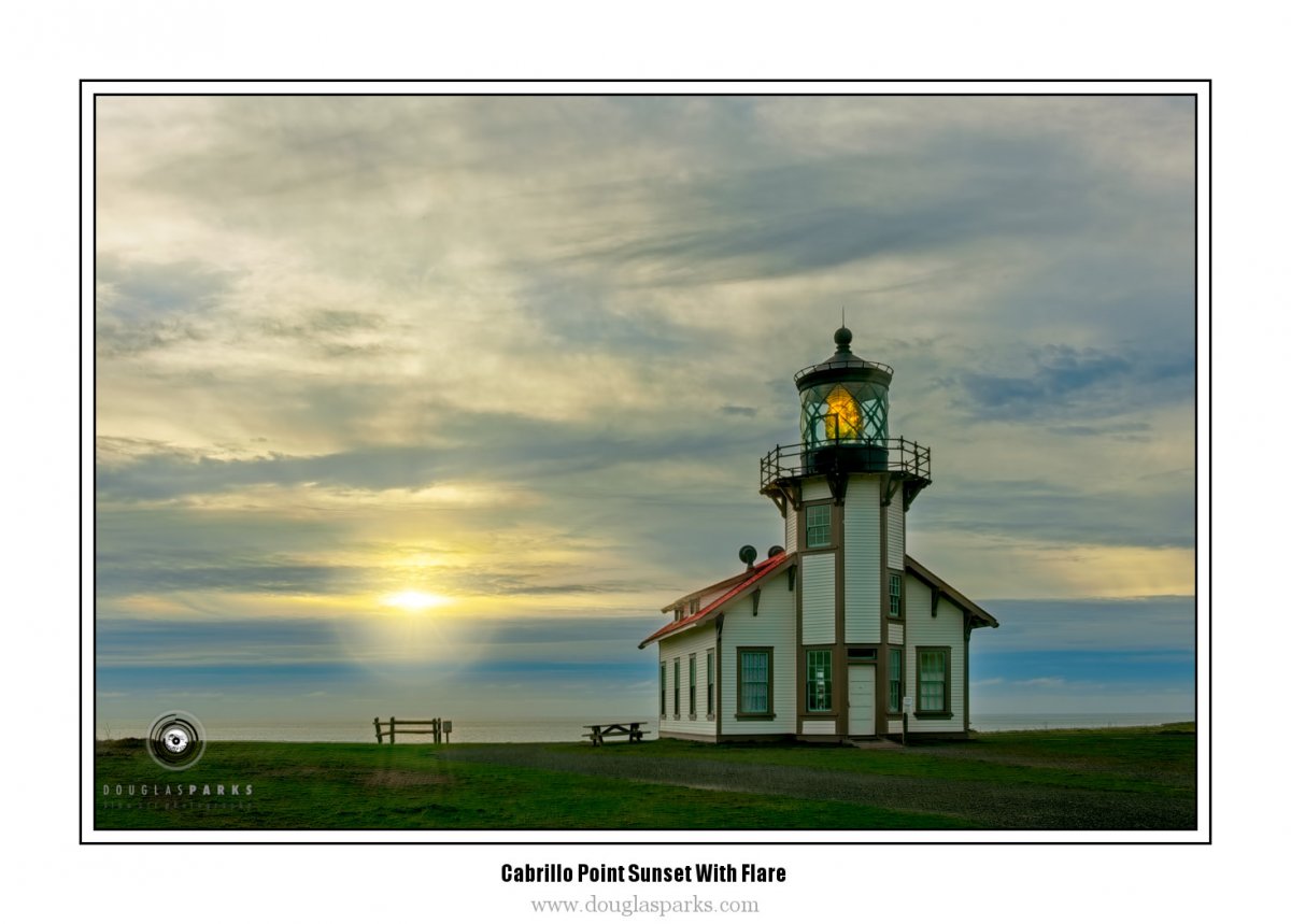 Cabrillo Point Sunset With Flare_.jpg