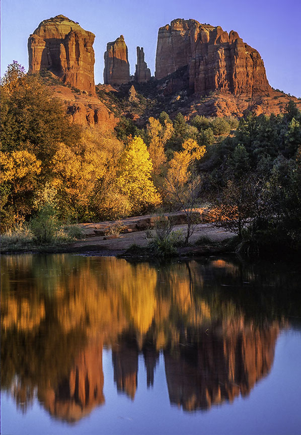 Catheral Rock Reflection.jpg