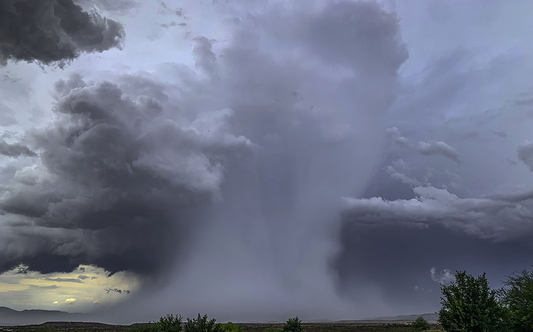 Hail sotrm associated with a monsoon storm near Cottonwood, AZ.jpg