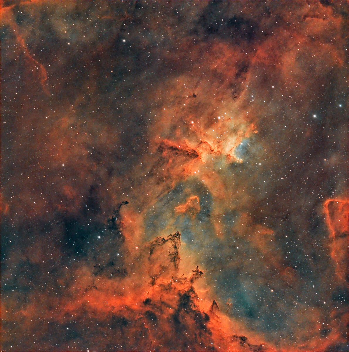 Turmoil in the Heart - IC1805 | Focal World