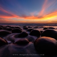 Bowling Ball Sunset Motion