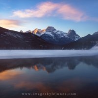Gap Lake Winter Sunrise