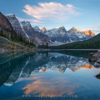 Moraine Sunrise Reflections