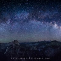 Milky Arch Over Half Dome