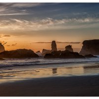 Bandon Sunset Silhouettes