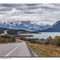 Highway 11 Along Abraham's Lake