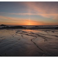 Sun Pillar in Brookings