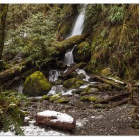 Merriman Falls in Winter