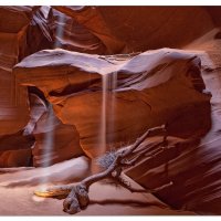 Upper Antelope Canyon - Sandfalls