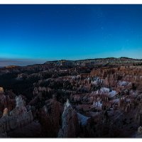 Bryce Sunrise Moonset