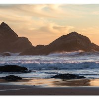 Harris Beach South Sunset