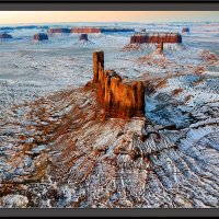 Rabbit and Castle Butte