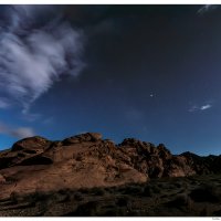 Valley of Fire - Moonlight