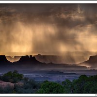 Afternoon Storm, Canyolands NP, Utah.
