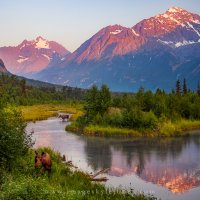 Eagle River Sunset