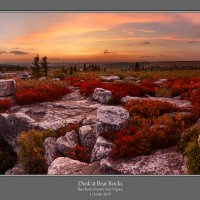 Bear Rocks Dusk 1910-2