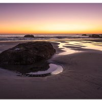 Harris Beach Sunset