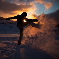 Fresh snow
