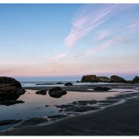 Sunrise and Moonset