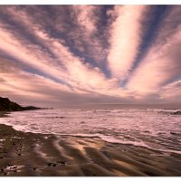 Sunrise over Yaquina Head