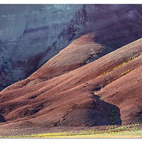 Morning Light in the Painted Hills