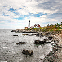 Lighthouse at Cape Elizabeth III