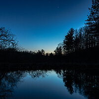 Pond at Dusk