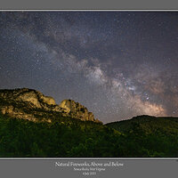 Seneca Rocks Milky Way Fireworks.jpg
