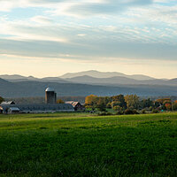 Fall Scene in Western Vermont
