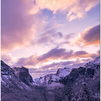 Predawn Tunnel View