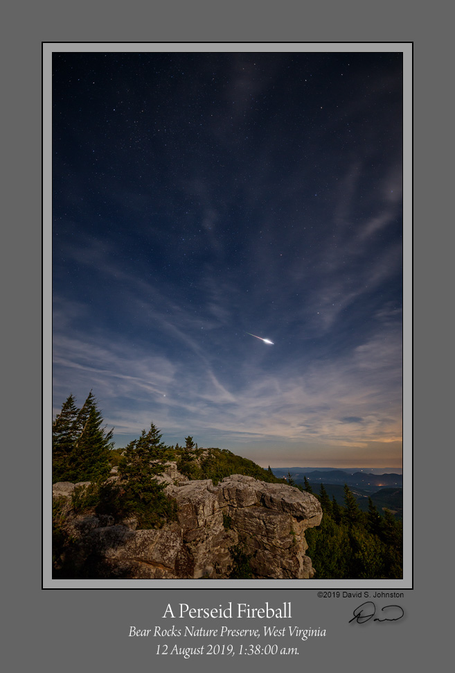 190812 Perseid Fireball
