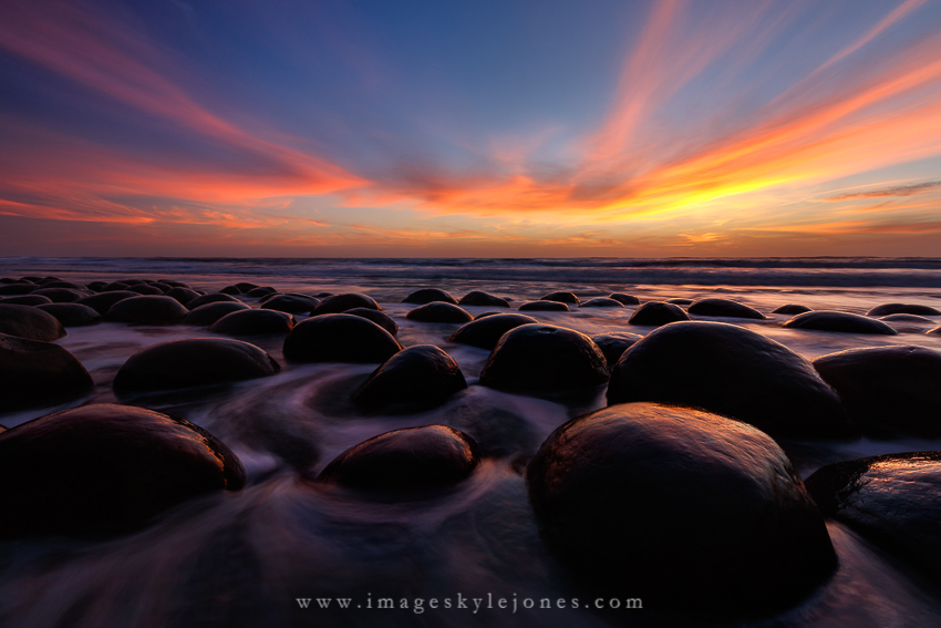 Bowling Ball Sunset Motion