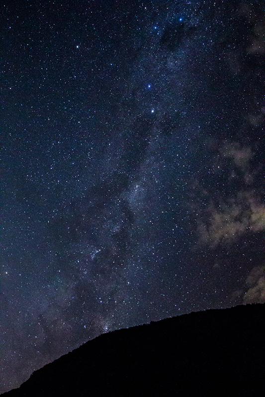 Milky Way and Red Rocks