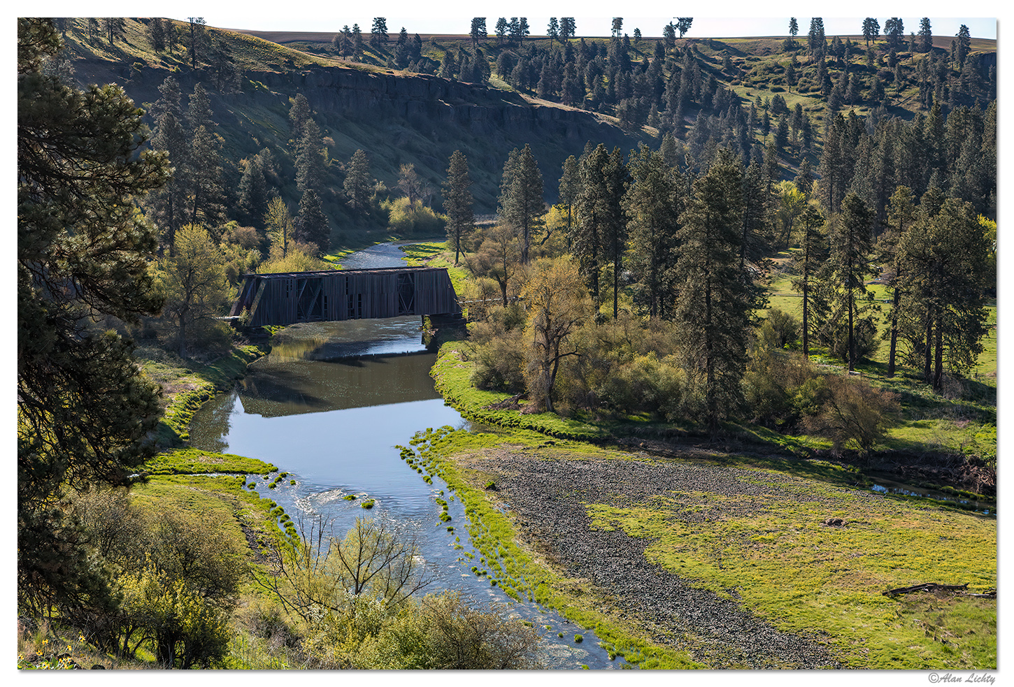 Palouse Covered RR Bridge