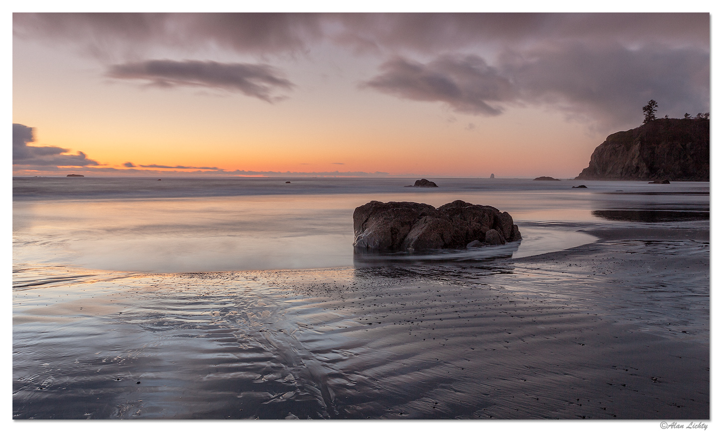 Ruby Beach Last Light
