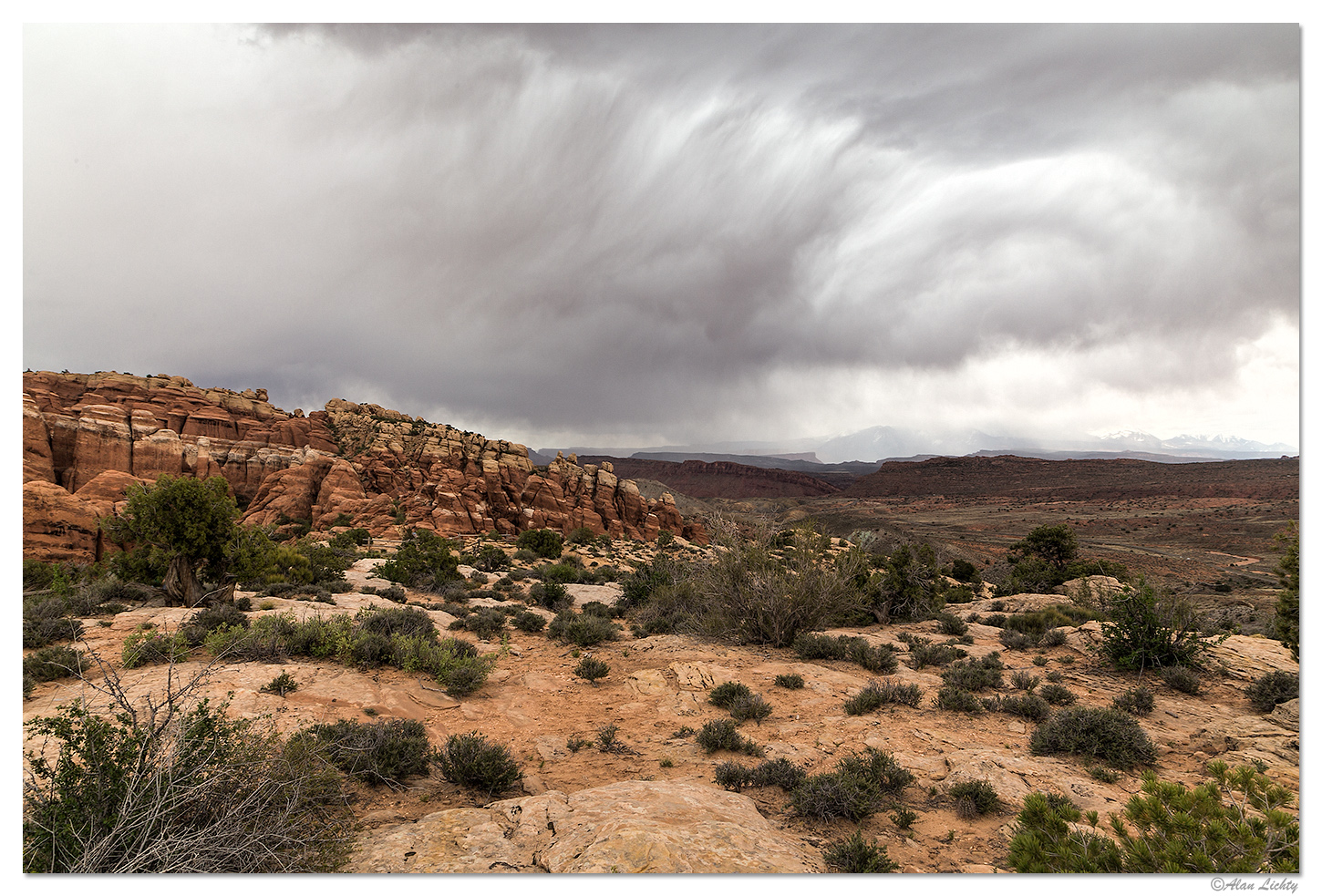 Spring Storm over Arches