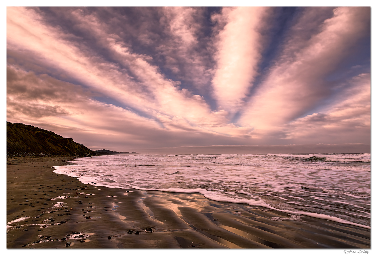 Sunrise over Yaquina Head