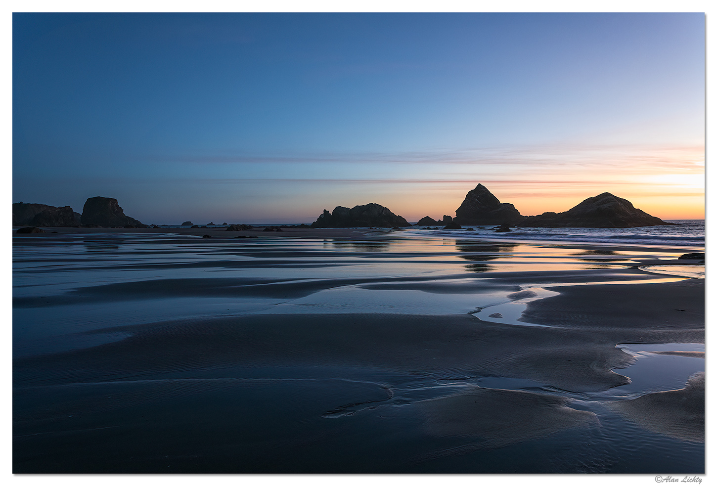 Sunset at the Tide Flats
