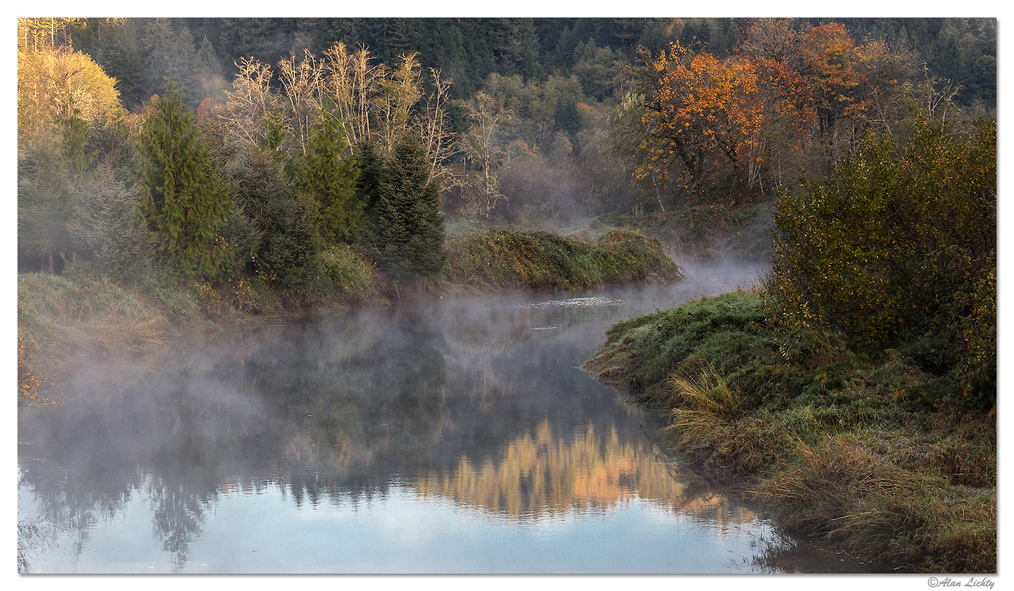 Sweet Creek Misty Morning