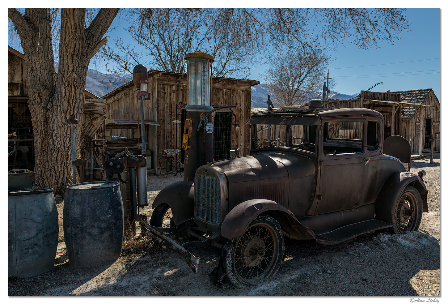 The Filling Station at Laws