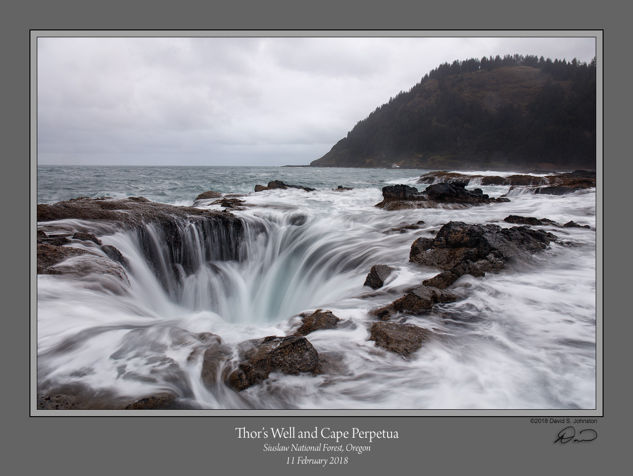 Thors Well Cape Perpetua Color