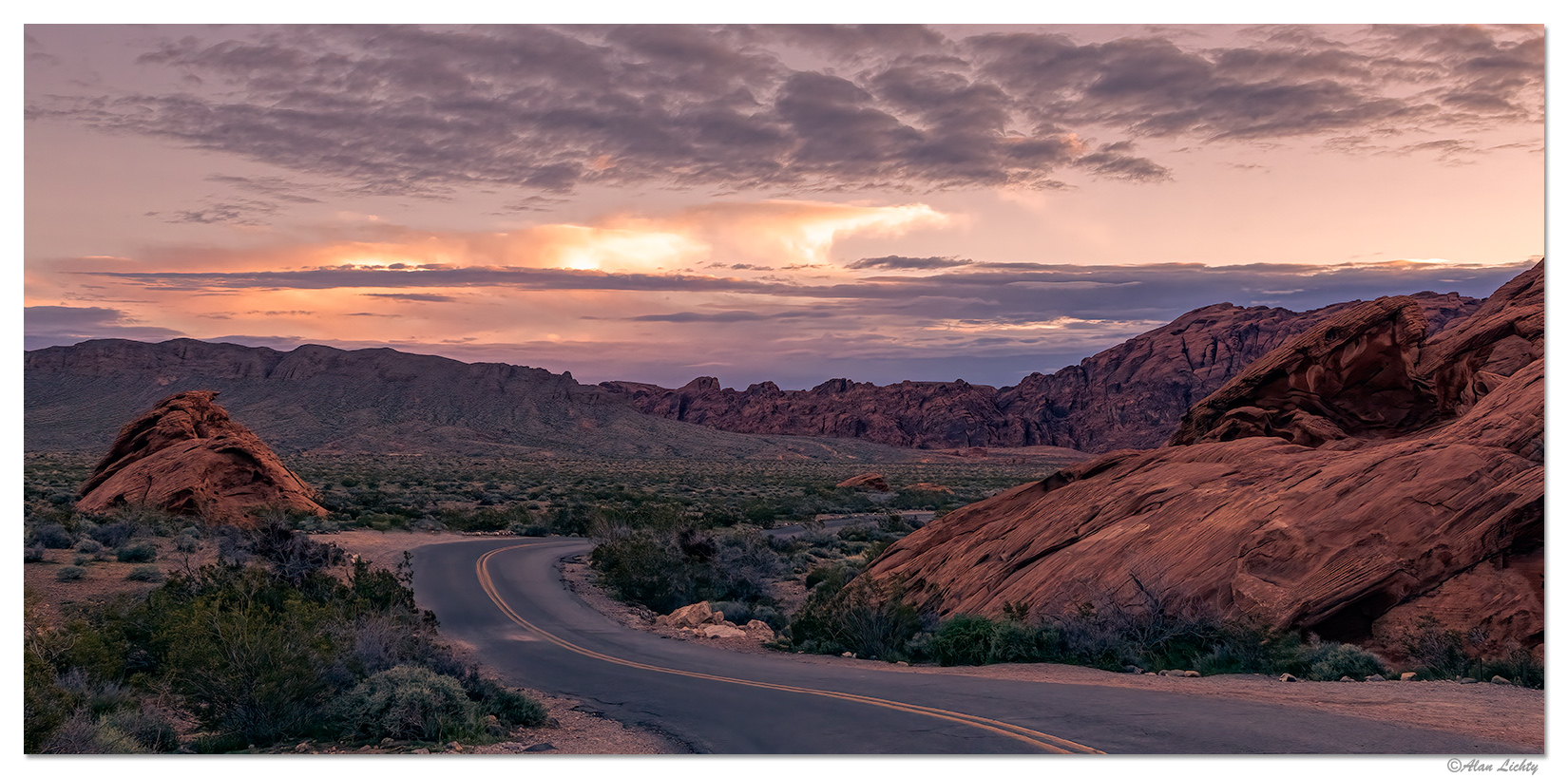 Valley of Fire Sunrise Focal World